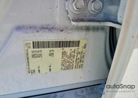 2011 Nissan Altima Base z USA, uszkodzony, nr VIN 1N4AL2AP8BN414271